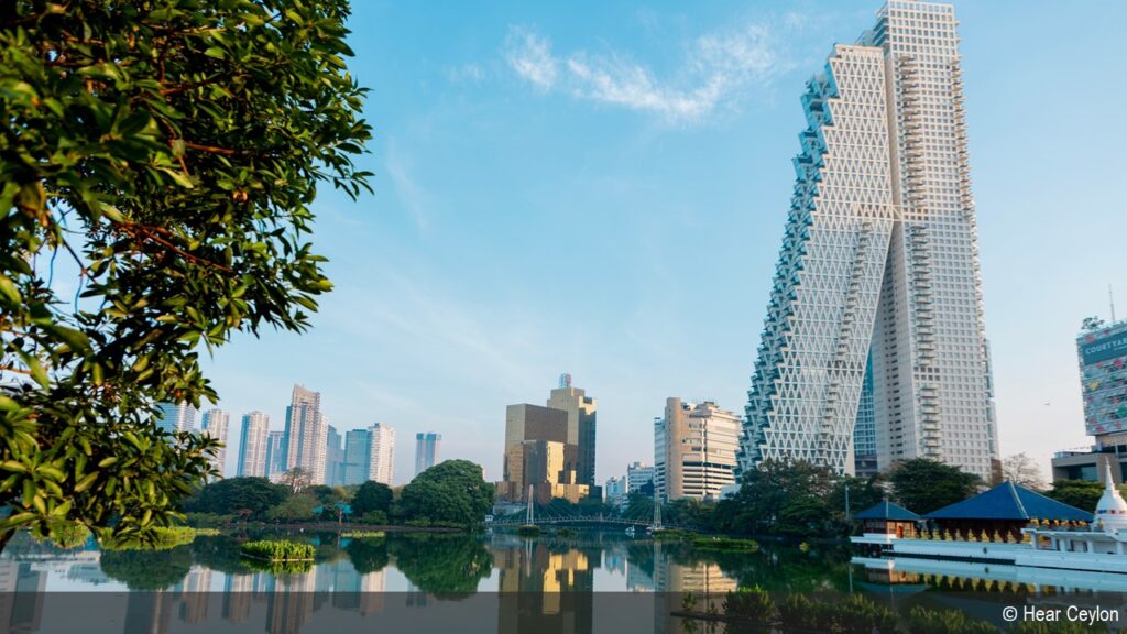 Colombo city skyrises 